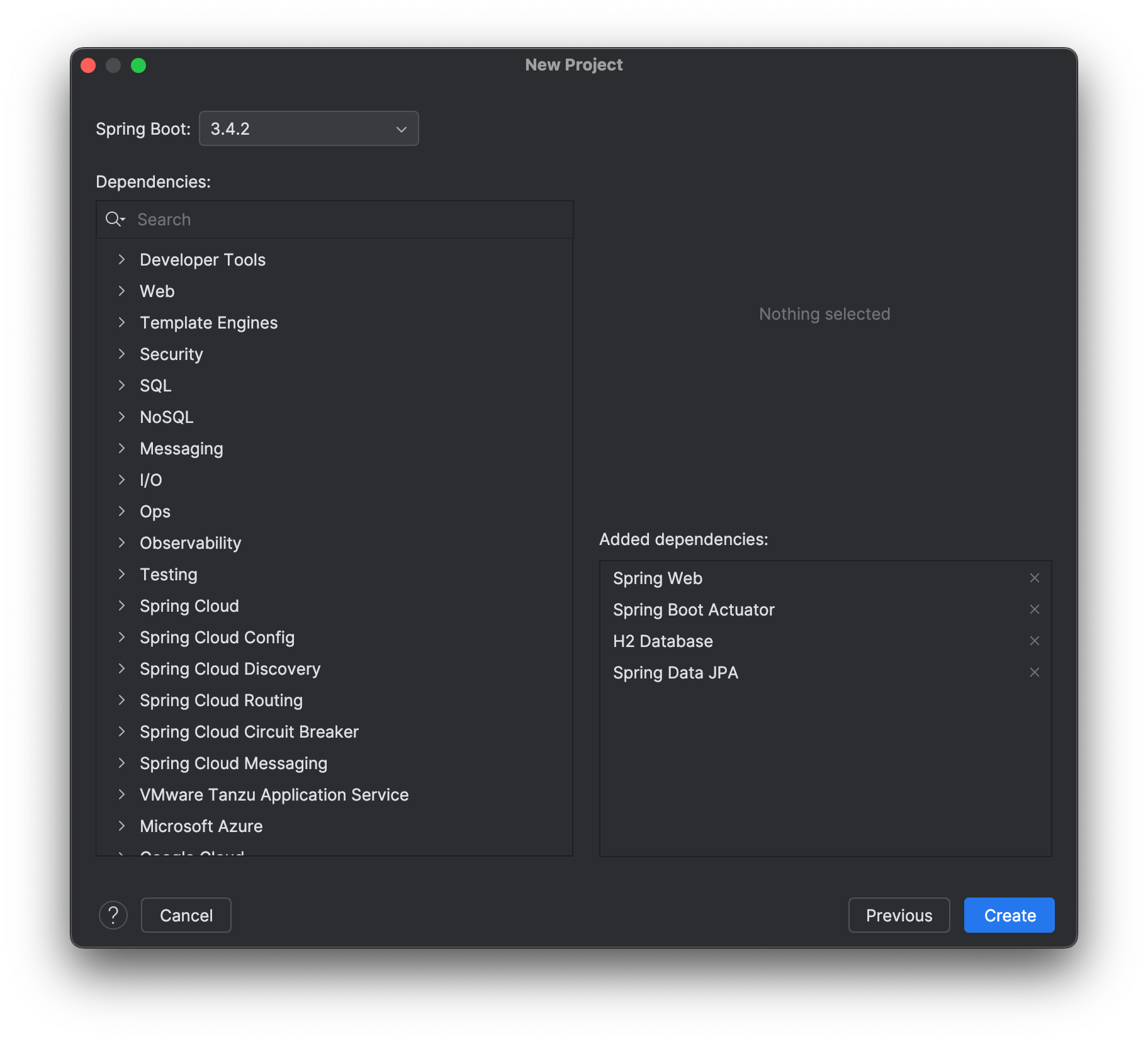 IntelliJ Spring Boot Step 1